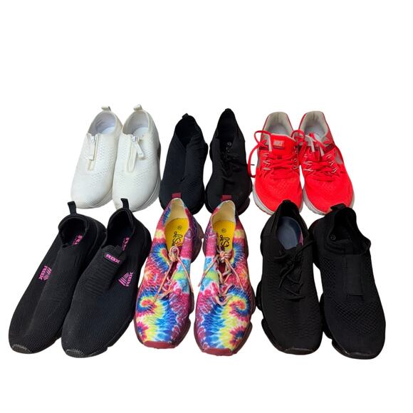 Shoes - Lot of 6 pairs of women’s shoes athletic size 8.5